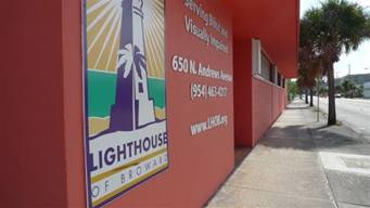 Picture of the front of the lighthouse