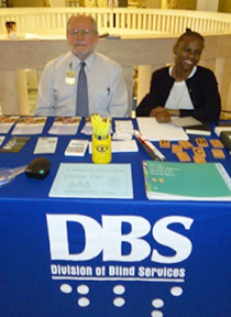 DBS Booth - David Hand and Tiffany Wilson