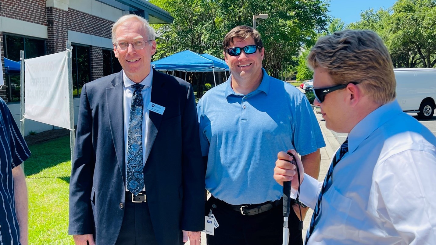 BEP Chief William “Bill” Findley and Brian Ashworth at the Grand Opening