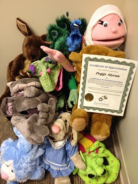 Teaching puppets and certificate