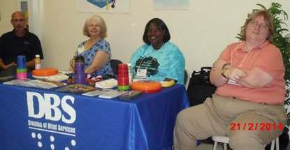 Small group presentation with questions and answers. Bernita Plowden, and Linda Clark,